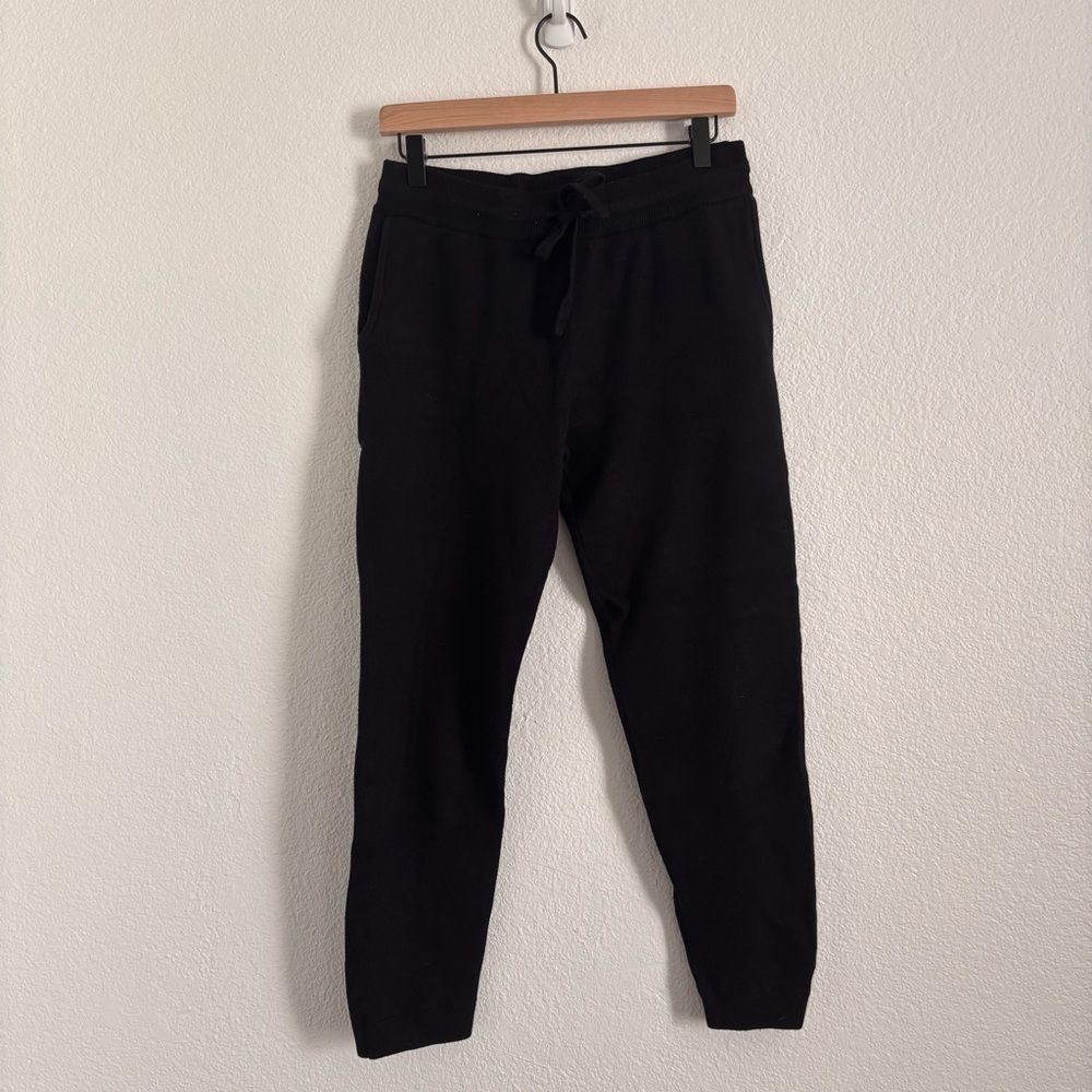 Monrow Women's Size XS Black Supersoft Jogger Pants Style HB0634
